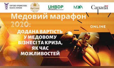 МЕДОВИЙ МАРАФОН 2020: «ДОДАНА ВАРТІСТЬ У МЕДОВОМУ БІЗНЕСІ ТА КРИЗА ЯК ЧАС МОЖЛИВОСТЕЙ»