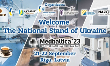 МІЖНАРОДНА ВИСТАВКА МЕДИЧНОГО ОБЛАДНАННЯ ДЛЯ ТЕХНОЛОГІЙ «MEDBALTICA» 2023